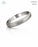 The Sterling Silver Matrix Gent's Kada