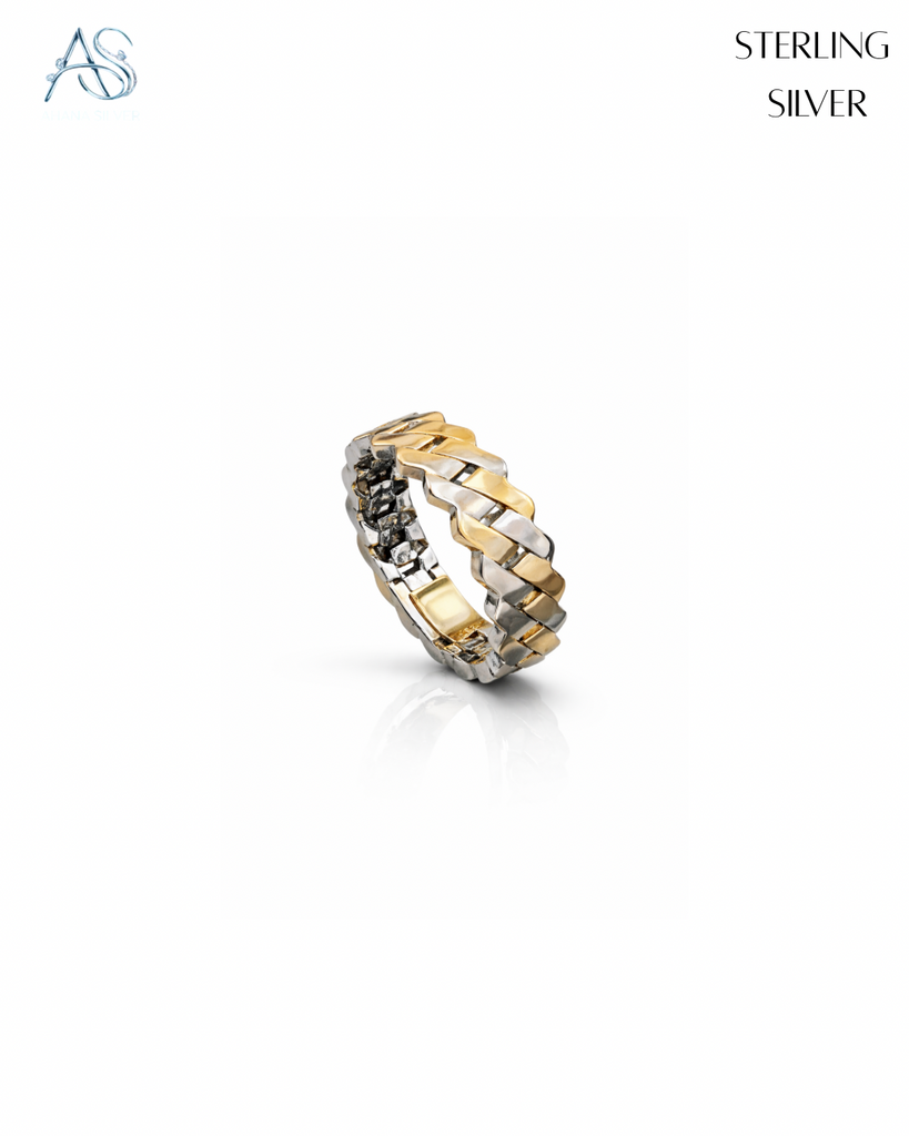 Dual-Finish Kinetic Band