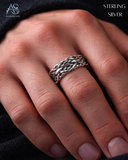 Heritage Oxidized Statement Band