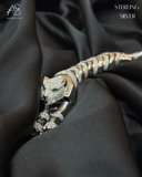 Emerald-Eye Jaguar Link Bracelet