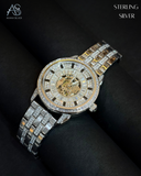 Grand Aura Silver Prestige Men's Watch