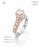Silver Celestial Ladies Ring