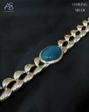 Blue Gemstone Bracelet