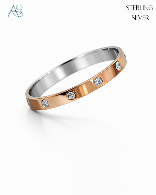 The Silver Prism Gent's Kada