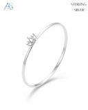 Silver Queen Ladies Bracelet