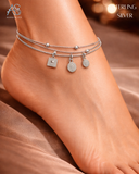Eternal Glow Triple Layer Anklet