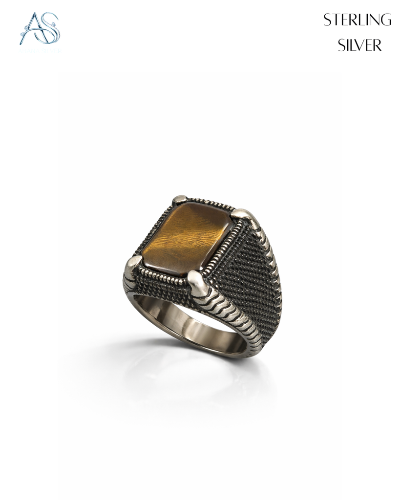 Tiger’s Eye Power Ring