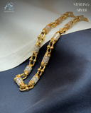 The Double-Row Shine Gent's Chain