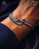 The Sterling Silver Freedom Gent's Kada