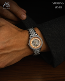 Regal Fusion Silver-Rose Masterpiece Men's Watch
