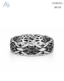 Heritage Oxidized Statement Band