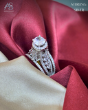 Double Layer Silver Ring