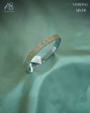 The Greek Pattern Silver Gent's Kada