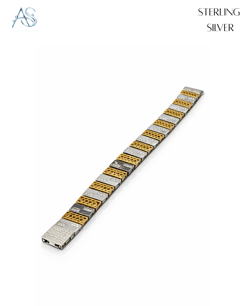 Urban Dual-Tone Bracelet