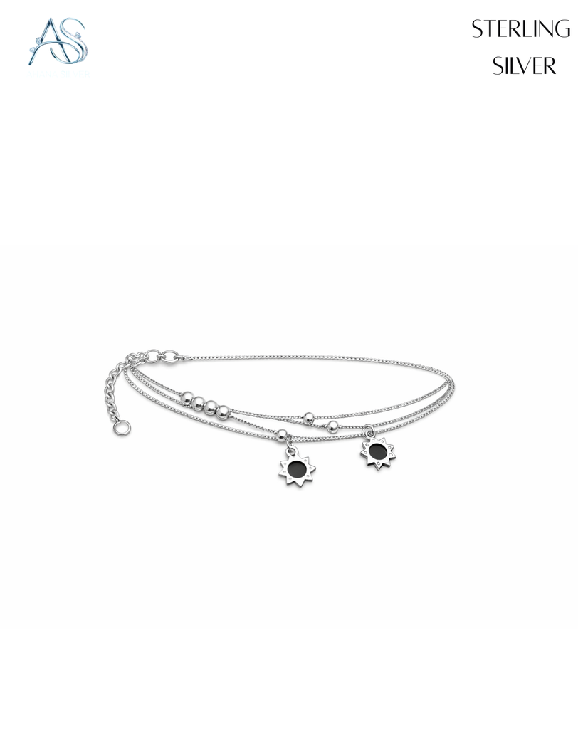 Celestial Charm Modern Anklet