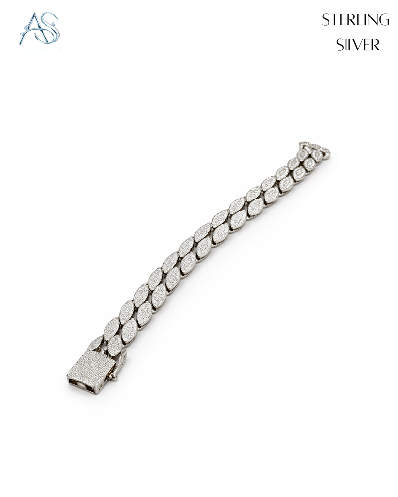 Leaf-Pattern Masterpiece Bracelet