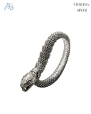 Silver King Cobra Scale Bracelet