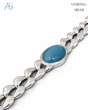 Blue Gemstone Bracelet