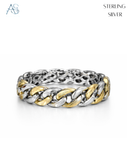 Tricolor Cuban Link Band
