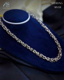 The Silver Rope Gent's Chain