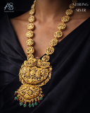 Sterling Silver Temple Long Haar