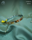 The Silver Prism Gent's Kada
