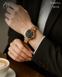 Black Orchid Sterling Ladies Watch