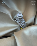 Double Layer Silver Ring