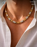 The Double-Row Shine Gent's Chain