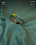The Silver Prism Gent's Kada