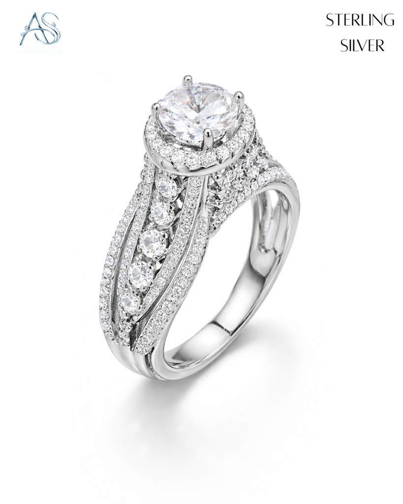 Double Layer Silver Ring