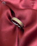 Luxury Tricolor Eternity Band