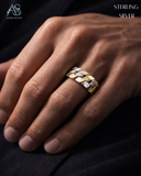Dual-Finish Kinetic Band