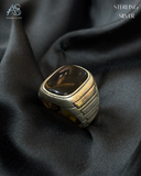 Black Stone Signet Ring