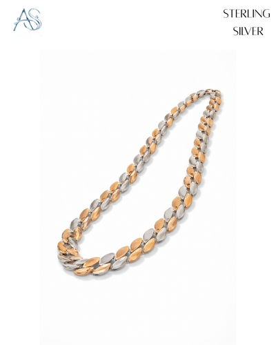 The Silver Frost Cuban Link Gent's Chain