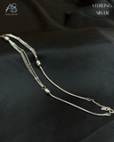 Eternal Glow Triple Layer Anklet