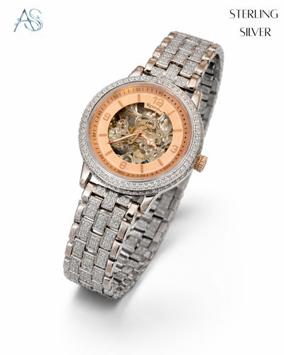 Regal Fusion Silver-Rose Masterpiece Men's Watch