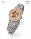 Regal Fusion Silver-Rose Masterpiece Men's Watch