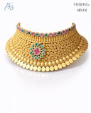 Imperial Gilded Floral Chouker Set