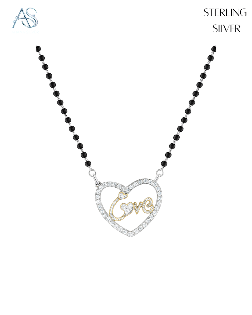 Eternal Love Silver Mangalsutra