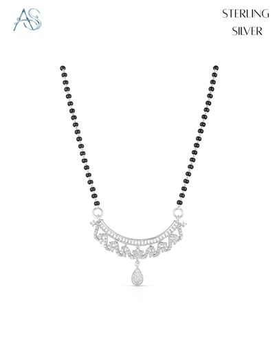 Eterna Grace Silver Mangalsutra