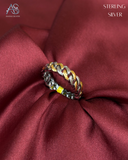 Tricolor Cuban Link Band