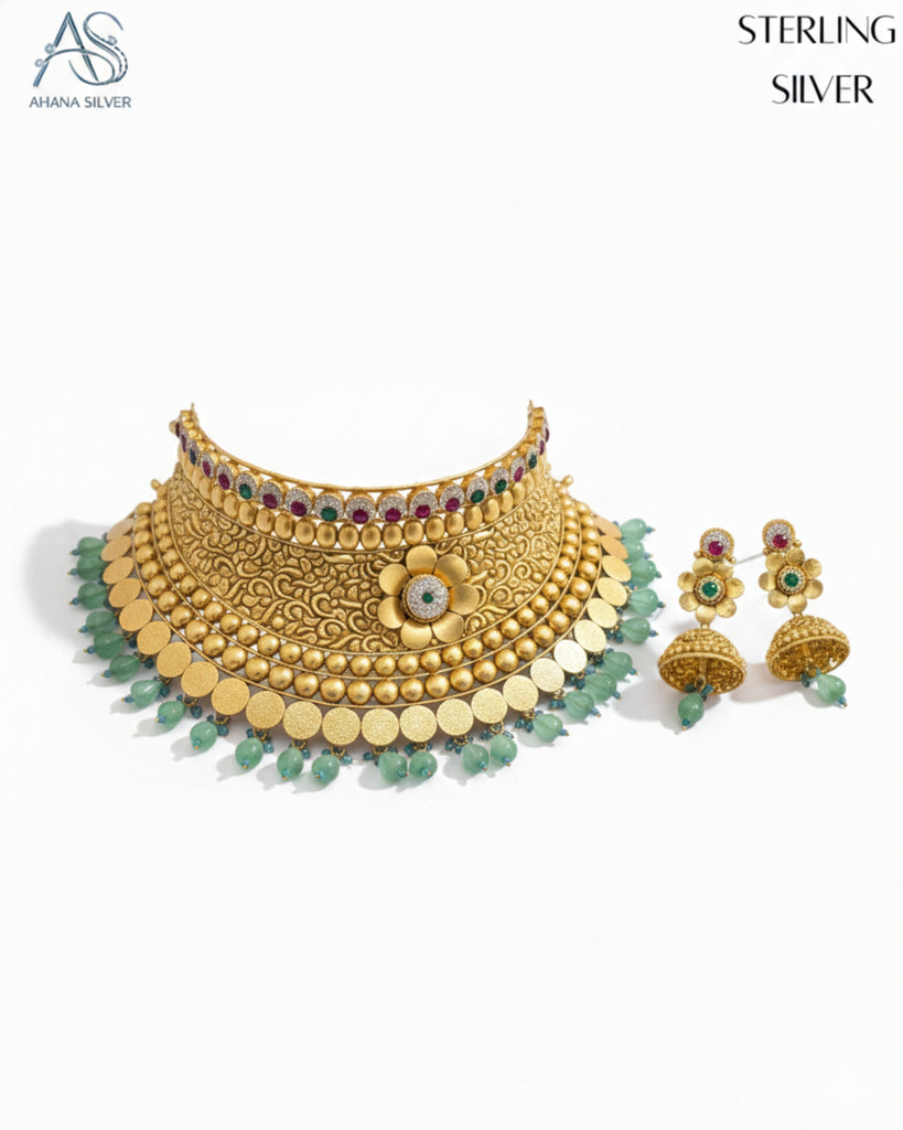 Floral Blossom Chouker Set