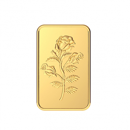"Triple Rose" Gold Minted 1GM