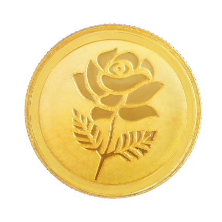 "Rose Blossom" Gold Coin 5GM